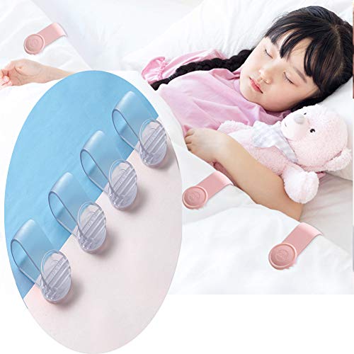 Bettdeckenhalter für Babybett, mit Clip, rutschfest, hält die Bettdecke an Ort und Stelle, Magnetverschluss von Bingoo