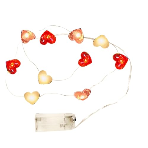 Biniveil Herz-LED-kette,Herz-kette | Valentinstag dekorative | Herzförmige Valentinstag-kette, Dekoration für Zuhause, Zimmer, Hochzeit Biniveil Herz-LED-kette,Herz-kette | Valentinstag dekorative | Herzförmige Valentinstag-kette, Dekoration für Zuhause, Zimmer, Hochzeit von Biniveil