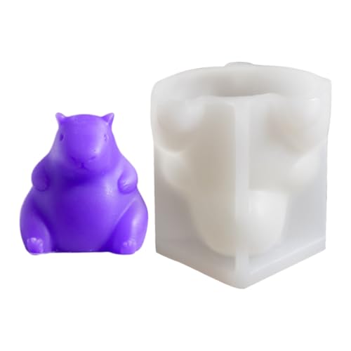 Biniveil Tier Silikonformen - Capybara Formen Für Epoxidharz,Vielseitiges Bastelzubehör Für Seife Schokolade Kerzenwachs Und Mehr Biniveil Tier Silikonformen - Capybara Formen Für Epoxidharz,Vielseitiges Bastelzubehör Für Seife Schokolade Kerzenwachs Und Mehr von Biniveil