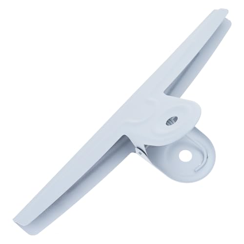 Binjoop Edelstahl-Büroklemme, 30 cm lang, große Büroklammer, Aktenklammer für Lebensmittelbeutel, Zeichenbrett, Fotodatei von Binjoop