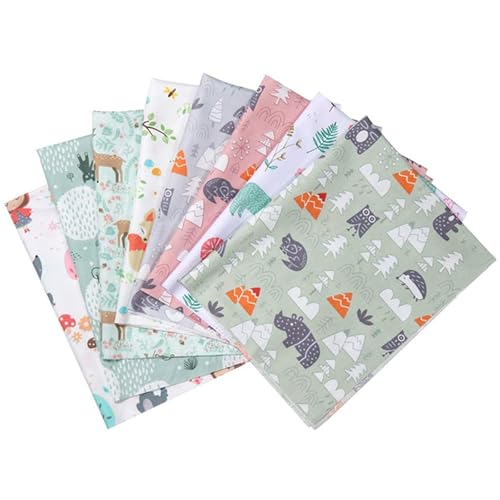 Binnan 50 X 40 cm Cartoon Baumwolle Bedruckt Stoff,8 Stück Bunte Baumwollstoff Set,Baumwollstoff Patchwork Stoffe,Stoffe zum Nähen Baumwolle Verwendet für DIY Dekorative Nähen Patches Binnan 50 X 40 cm Cartoon Baumwolle Bedruckt Stoff,8 Stück Bunte Baumwollstoff Set,Baumwollstoff Patchwork Stoffe,Stoffe zum Nähen Baumwolle Verwendet für DIY Dekorative Nähen Patches von Binnan