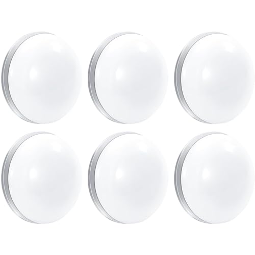 Binnan Duschvorhang Magnet,Duschvorhang Gewichte Runde,6 Stück Werkzeugfreie Gardinenbeschwerer,Magnetischer Winddichter Anhänger Kann für Duschvorhänge,Vorhänge,Tischdecken Wiederverwendet Werden von Binnan