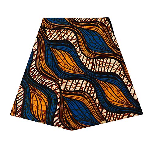 Afrikanischer Stoff, 6 Meter, BintaRealwax 100% Polyester, Ankara-Stoff für Partykleid 6233 Afrikanischer Stoff, 6 Meter, BintaRealwax 100% Polyester, Ankara-Stoff für Partykleid 6233 von BintaRealWax