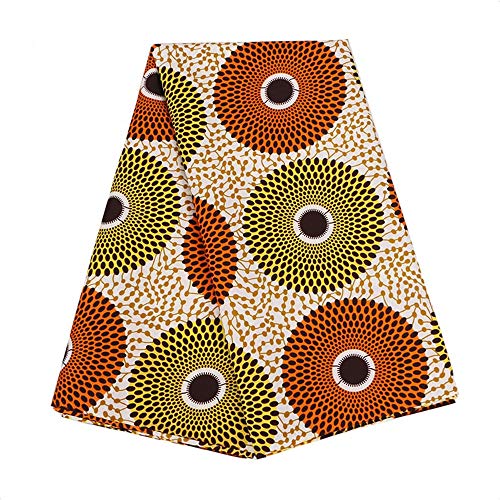Afrikanischer Stoff Ankara Polyester Wachs Prints Stoff 6 Yard afrikanischer Stoff für Partykleid PL536 von BintaRealWax