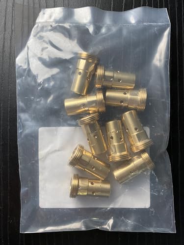 Abicor 142.0022 Binzel Kontaktspitzenhalter für Schweißbrenner, M8 x M10 x 1, Gewindegröße, 25 mm Länge, 10 Stück Abicor 142.0022 Binzel Kontaktspitzenhalter für Schweißbrenner, M8 x M10 x 1, Gewindegröße, 25 mm Länge, 10 Stück von Binzel