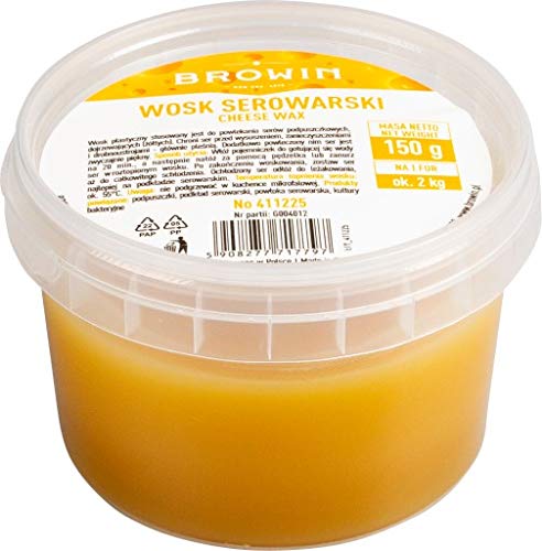 Bio Käsewachs 150g – Gelb | Wachs für Käse | Käse Wachs | Lebensmittelqualität Wachs von Bio