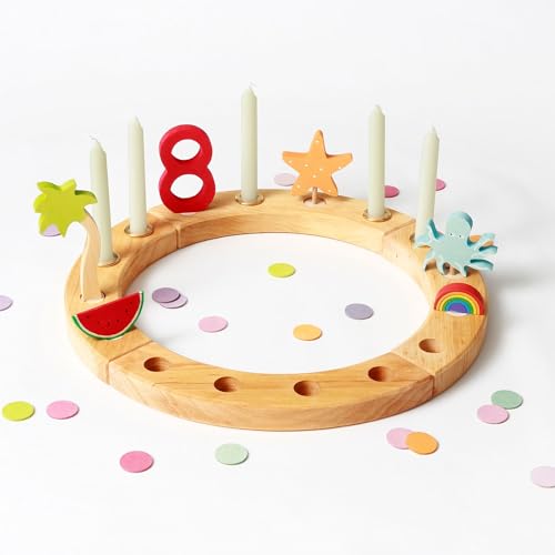 BioKinder Geburtstagsring Groß, Tischdeko, Holzspielzeug aus Bio-Erlenholz BioKinder Geburtstagsring Groß, Tischdeko, Holzspielzeug aus Bio-Erlenholz von BioKinder - Das gesunde Kinderzimmer