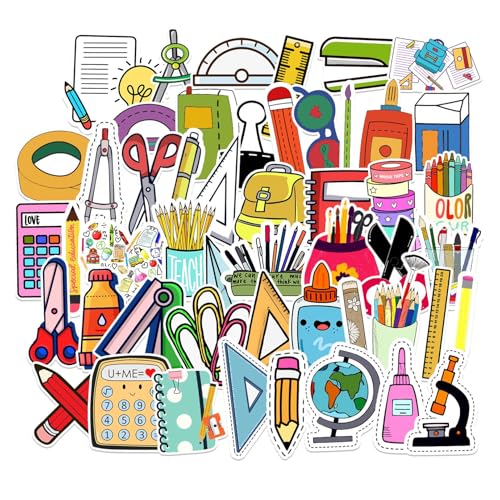 50 Stück Einschulung Sticker, Cartoon Briefpapier Graffiti Aufkleber, Kinder Wasserfest Sticker, für Schuleinführung Schultag Dekoration Junge Mädchen Aufkleber 50 Stück Einschulung Sticker, Cartoon Briefpapier Graffiti Aufkleber, Kinder Wasserfest Sticker, für Schuleinführung Schultag Dekoration Junge Mädchen Aufkleber von Bipl
