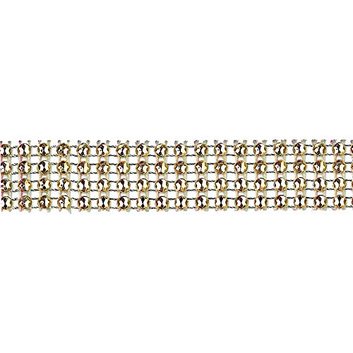 Paillettenborte, 20 mm x 9 m, goldfarben, Birke 000988-GOLD von Birch