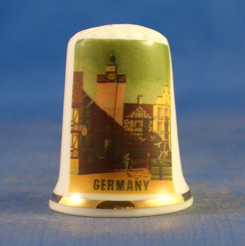 Birchcroft Fingerhut zum Sammeln, Reiseposter Deutschland, Kuppelbox Birchcroft Fingerhut zum Sammeln, Reiseposter Deutschland, Kuppelbox von Birchcroft China