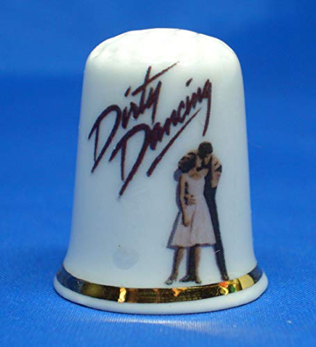 Birchcroft Porzellan-Fingerhut, Motiv: Dirty Dancing Movie Poster Box von Birchcroft China