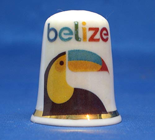 Birchcroft Porzellan-Fingerhut zum Sammeln, Reiseposter Belize, inklusive Box Birchcroft Porzellan-Fingerhut zum Sammeln, Reiseposter Belize, inklusive Box von Birchcroft China