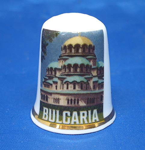 Birchcroft Porzellan-Fingerhut zum Sammeln – Reiseposter Bulgarien – inklusive Box Birchcroft Porzellan-Fingerhut zum Sammeln – Reiseposter Bulgarien – inklusive Box von Birchcroft China