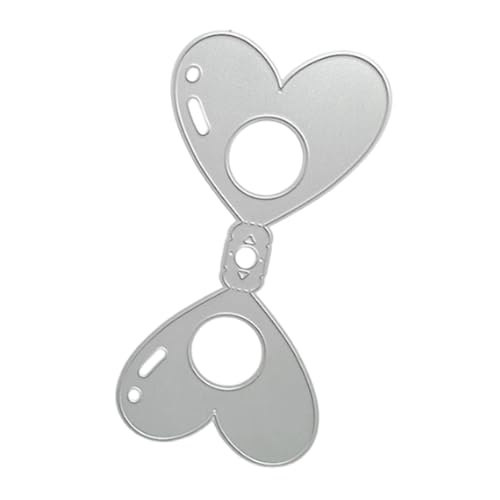 Bireet Stanzschablonen aus Metall, Herzform, Karbonstahl, Stanzformen für Kartenherstellung, Scrapbooking Bireet Stanzschablonen aus Metall, Herzform, Karbonstahl, Stanzformen für Kartenherstellung, Scrapbooking von Bireet