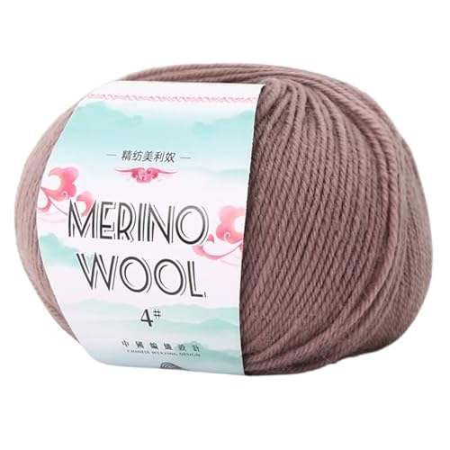 Bireet Wollgarn, 50 g, 130 m/Rolle, weiches Wollgarn, Handstrickgarn, Garn zum Stricken, Häkeln, Teppiche, Pullover Bireet Wollgarn, 50 g, 130 m/Rolle, weiches Wollgarn, Handstrickgarn, Garn zum Stricken, Häkeln, Teppiche, Pullover von Bireet