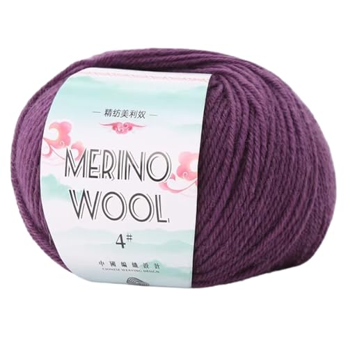 Bireet Wollgarn, 50 g, 130 m/Rolle, weiches Wollgarn, Handstrickgarn, Garn zum Stricken, Häkeln, Teppiche, Pullover Bireet Wollgarn, 50 g, 130 m/Rolle, weiches Wollgarn, Handstrickgarn, Garn zum Stricken, Häkeln, Teppiche, Pullover von Bireet