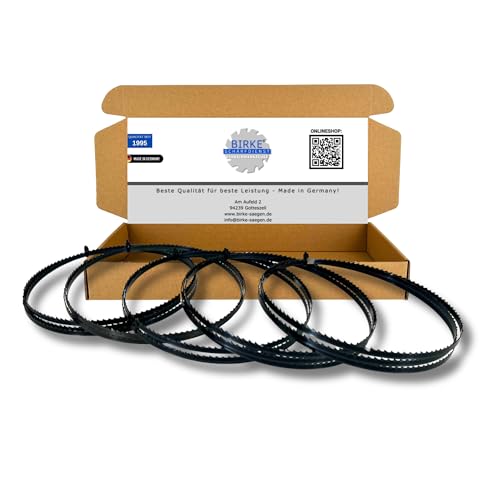 5x Bandsägeblätter Premium Flexback 1790mm x 6mm x 0,6mm 6ZpZ / Weich-Hartholz uvm. 5x Bandsägeblätter Premium Flexback 1790mm x 6mm x 0,6mm 6ZpZ / Weich-Hartholz uvm. von Birke GbR Schärfdienst Werkzeughandel