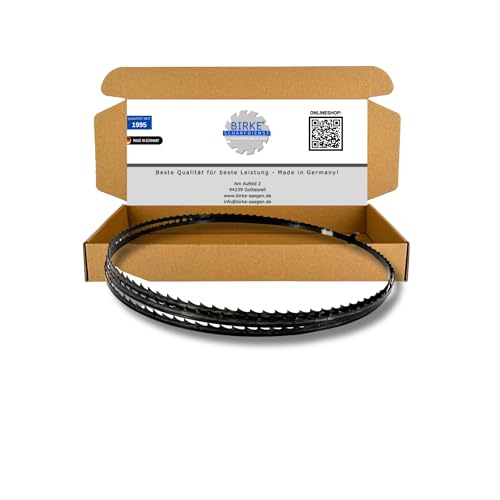 Bandsägeblätter Flexback 1070-6000mm Breite 6mm 4 ZpZ für Holz,Kunststoffe,NE-Stoffe (4080mm x 6mm x 0,65mm 4ZpZ) von Birke GbR Schärfdienst Werkzeughandel