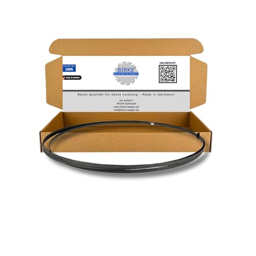 Metallbandsägeblätter BI-M42 1070-6000mm (3350mm x 6mm x 0,6mm 10/14ZpZ) von Birke GbR Schärfdienst Werkzeughandel