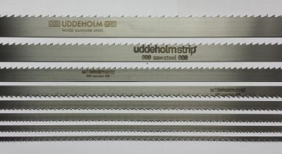Uddeholm Schwedenstahl 1070-2500mm Breite 15mm für Holz (1785mm x 15mm x 0,4mm ZT5mm) von Birke GbR Schärfdienst Werkzeughandel
