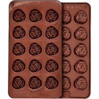 Silikon-Pralinenformen "Rose" Silikon-Pralinenformen "Rose" von Birkmann