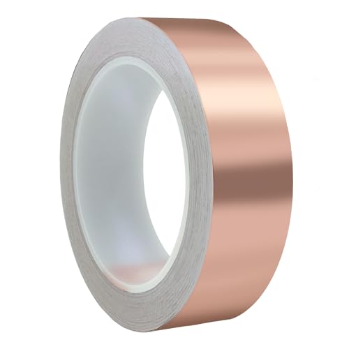 kupferband gegen schnecken 20mX30mmX0.05mm kupferband gegen schnecken Doppelseitiges Klebeband Selbstklebendes Abschirmungsband Kupferband zum Erden, Löten und Schneckenabwehr schneckenschutz kupferband gegen schnecken 20mX30mmX0.05mm kupferband gegen schnecken Doppelseitiges Klebeband Selbstklebendes Abschirmungsband Kupferband zum Erden, Löten und Schneckenabwehr schneckenschutz von Birllaid