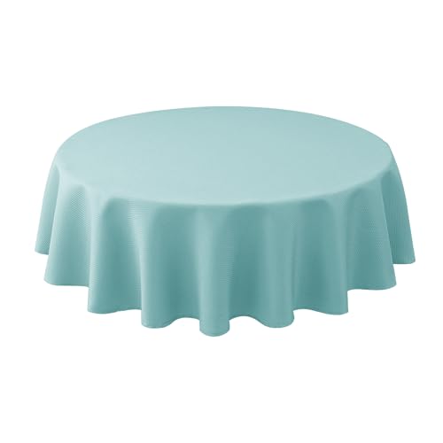 Biscaynebay Auqa Runde Tischdecke, 152,4 cm, für den Außenbereich, Stoff, kleine Kreise, faltbar, Leinen, wasserabweisend, für Küche, Esszimmer, Picknick, Terrasse, Outdoor, Party, Restaurant, Tische Biscaynebay Auqa Runde Tischdecke, 152,4 cm, für den Außenbereich, Stoff, kleine Kreise, faltbar, Leinen, wasserabweisend, für Küche, Esszimmer, Picknick, Terrasse, Outdoor, Party, Restaurant, Tische von Biscaynebay
