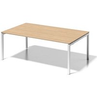 BISLEY Konferenztisch Cito ahorn, verkehrsweiß rechteckig, 4-Fuß-Gestell weiß, 200,0 x 120,0 x 74,0 cm BISLEY Konferenztisch Cito ahorn, verkehrsweiß rechteckig, 4-Fuß-Gestell weiß, 200,0 x 120,0 x 74,0 cm von Bisley