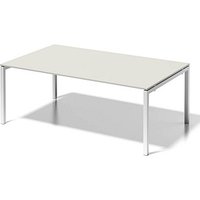 BISLEY Konferenztisch Cito grauweiß, verkehrsweiß rechteckig, 4-Fuß-Gestell weiß, 200,0 x 120,0 x 74,0 cm BISLEY Konferenztisch Cito grauweiß, verkehrsweiß rechteckig, 4-Fuß-Gestell weiß, 200,0 x 120,0 x 74,0 cm von Bisley