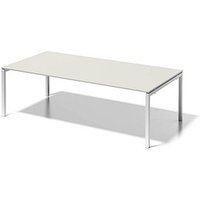 BISLEY Konferenztisch Cito grauweiß, verkehrsweiß rechteckig, 4-Fuß-Gestell weiß, 240,0 x 120,0 x 74,0 cm BISLEY Konferenztisch Cito grauweiß, verkehrsweiß rechteckig, 4-Fuß-Gestell weiß, 240,0 x 120,0 x 74,0 cm von Bisley