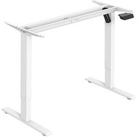 BISLEY E-StarterTech elektrisch höhenverstellbares Schreibtischgestell verkehrsweiß rechteckig, T-Fuß-Gestell weiß 100,0 - 160,0 x 60,0 - 80,0 cm BISLEY E-StarterTech elektrisch höhenverstellbares Schreibtischgestell verkehrsweiß rechteckig, T-Fuß-Gestell weiß 100,0 - 160,0 x 60,0 - 80,0 cm von Bisley