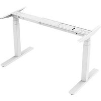 BISLEY E-WonderTech höhenverstellbares Schreibtischgestell verkehrsweiß rechteckig, T-Fuß-Gestell weiß 110,0 - 180,0 x 60,0 - 80,0 cm BISLEY E-WonderTech höhenverstellbares Schreibtischgestell verkehrsweiß rechteckig, T-Fuß-Gestell weiß 110,0 - 180,0 x 60,0 - 80,0 cm von Bisley
