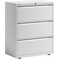 BISLEY Essentials Hängeregistraturschrank verkehrsweiß 3 Schubladen 80,0 x 47,0 x 100,0 cm BISLEY Essentials Hängeregistraturschrank verkehrsweiß 3 Schubladen 80,0 x 47,0 x 100,0 cm von Bisley