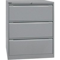 BISLEY Hängeregistraturschrank silber 3 Schubladen 80,0 x 62,2 x 101,6 cm BISLEY Hängeregistraturschrank silber 3 Schubladen 80,0 x 62,2 x 101,6 cm von Bisley
