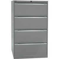 BISLEY Hängeregistraturschrank silber 4 Schubladen 80,0 x 62,2 x 132,1 cm BISLEY Hängeregistraturschrank silber 4 Schubladen 80,0 x 62,2 x 132,1 cm von Bisley