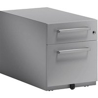 BISLEY Note Rollcontainer silber 2 Auszüge 42,0 x 77,5 x 49,5 cm BISLEY Note Rollcontainer silber 2 Auszüge 42,0 x 77,5 x 49,5 cm von Bisley