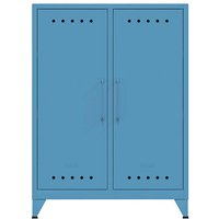 BISLEY Sideboard Fern Middle, FERMID605 blau 80,0 x 40,0 x 110,0 cm von Bisley