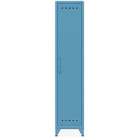 BISLEY Stahlschrank Fern Locker FERLOC605 blau 38,0 x 51,0 x 180,0 cm, aufgebaut von Bisley