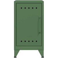 BISLEY Stahlschrank Fern Mini FERMINLH623 olivgrün 38,0 x 40,0 x 72,5 cm, aufgebaut von Bisley