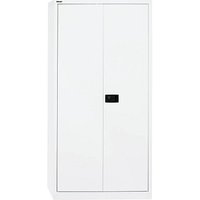 BISLEY Stahlschrank Universal E782A04696 verkehrsweiß 91,4 x 40,0 x 195,0 cm, aufgebaut von Bisley