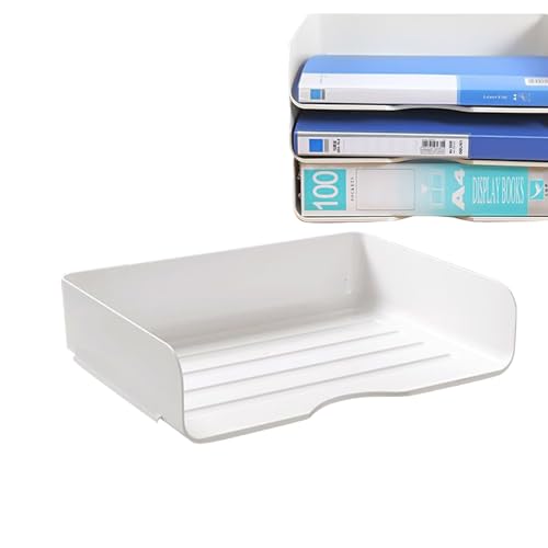 1/4 Stöckige Ablagekorb Für A4 Papier, Ablagefächer Schreibtisch Organizer, Schreibtisch Papierablage Stapelbares, Dokumentenablage Aus ABS, Briefkorb, Briefablage Organizer, Mit Großer Kapazität 1/4 Stöckige Ablagekorb Für A4 Papier, Ablagefächer Schreibtisch Organizer, Schreibtisch Papierablage Stapelbares, Dokumentenablage Aus ABS, Briefkorb, Briefablage Organizer, Mit Großer Kapazität von Bitong