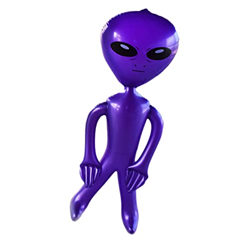 Aufblasbare Alien Alien Partydeko Und Requisite, 35 Zoll Aufblasbares Alien, Lebendiger Aufblasbarer Alien Ballon, Aufblasbares Alien-Requisitenspielzeug Für Geburtstag, Halloween von Bitong