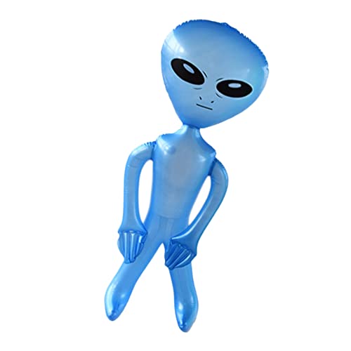Aufblasbare Alien Alien Partydeko Und Requisite, 35 Zoll Aufblasbares Alien, Lebendiger Aufblasbarer Alien Ballon, Aufblasbares Alien-Requisitenspielzeug Für Geburtstag, Halloween von Bitong