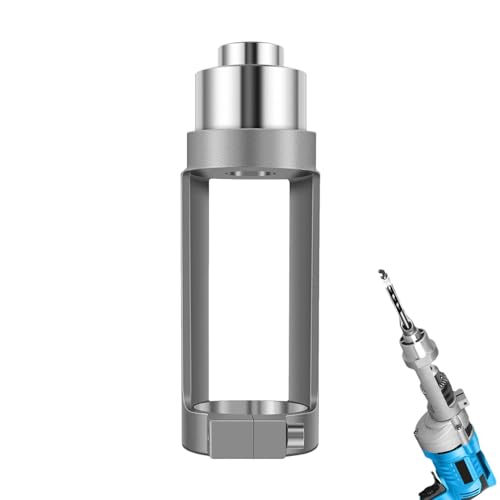 Bitong Vierkantbohrer - Professioneller Bohrer-Adapter für hervorragende Schreinerarbeiten und reibungsloses Bohren - 53 mm, 15 cm, 2 Fluten, Aluminium, 1 Stück Bitong Vierkantbohrer - Professioneller Bohrer-Adapter für hervorragende Schreinerarbeiten und reibungsloses Bohren - 53 mm, 15 cm, 2 Fluten, Aluminium, 1 Stück von Bitong