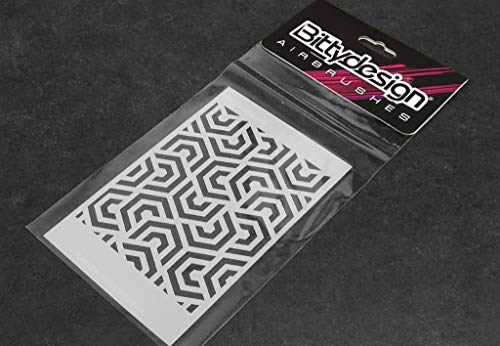 Bittydesign RC Vinyl Stencil - Ipnotic V4 Karosserie Design Abklebebogen Airbrush Schablone Bittydesign RC Vinyl Stencil - Ipnotic V4 Karosserie Design Abklebebogen Airbrush Schablone von Bitty Design