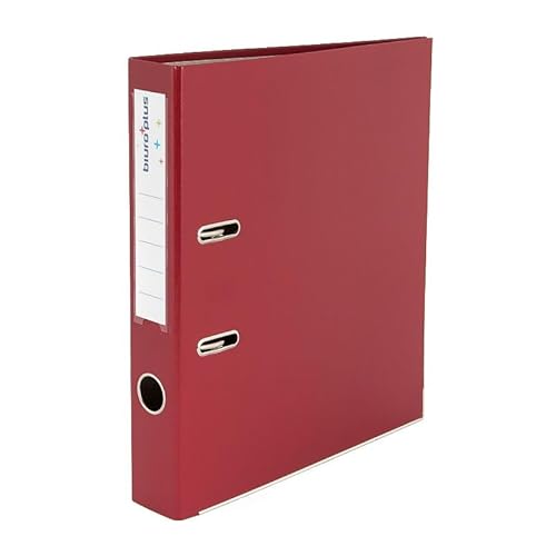 Ordner Aktenordner Briefordner Büroordner Pappordner Schlitzordner DIN A4 Aktenordner 5 cm breit Biuro Plus A4/50mm - Weinrot Ordner Aktenordner Briefordner Büroordner Pappordner Schlitzordner DIN A4 Aktenordner 5 cm breit Biuro Plus A4/50mm - Weinrot von Biuro Plus