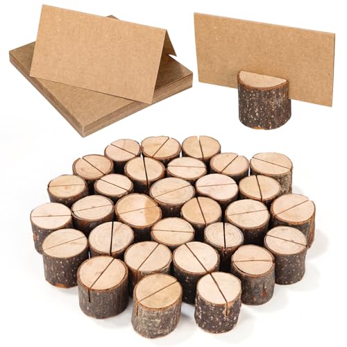 Bixury 30 Stück Zylindrischer Kartenhalter Holz Stabil Tischkartenhalter Kartenhalter Fotohalter Menükartenhalter Postkartenhalter mit 30 Kraftpapier Tischkarten für Hochzeit Geburtstag Fotos Memo(30) Bixury 30 Stück Zylindrischer Kartenhalter Holz Stabil Tischkartenhalter Kartenhalter Fotohalter Menükartenhalter Postkartenhalter mit 30 Kraftpapier Tischkarten für Hochzeit Geburtstag Fotos Memo(30) von Bixury