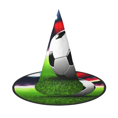 Bkdogkt Hexenhut für Erwachsene, Fußball, Sport, Balldruck, Karneval, Halloween, Party, Maskerade, Cosplay, Urlaubsdekoration Bkdogkt Hexenhut für Erwachsene, Fußball, Sport, Balldruck, Karneval, Halloween, Party, Maskerade, Cosplay, Urlaubsdekoration von Bkdogkt