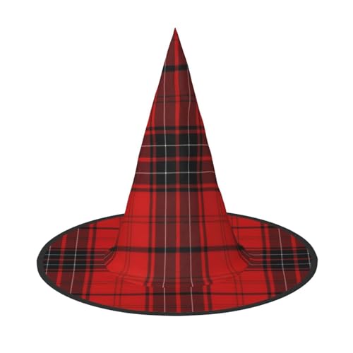 Bkdogkt Hexenhut für Erwachsene, kariert, für Karneval, Halloween, Partys, Maskeraden, Cosplay, Urlaub, Dekoration Bkdogkt Hexenhut für Erwachsene, kariert, für Karneval, Halloween, Partys, Maskeraden, Cosplay, Urlaub, Dekoration von Bkdogkt