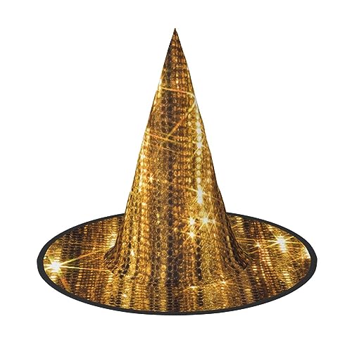 Bkdogkt Hexenhut für Erwachsene, mit Pailletten, glitzernd, für Karneval, Halloween, Partys, Maskeraden, Cosplay, Urlaubsdekoration Bkdogkt Hexenhut für Erwachsene, mit Pailletten, glitzernd, für Karneval, Halloween, Partys, Maskeraden, Cosplay, Urlaubsdekoration von Bkdogkt